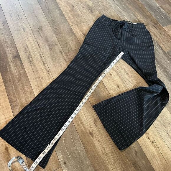 Princess Polly black stiped trousers size 4 - Picture 8 of 11